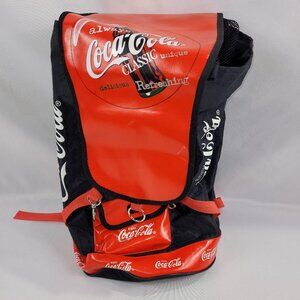 Coca Cola Classic Vintage Backpack Beach Bag Coke Carry Tote